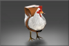 Inscribed Cluckles the Brave
